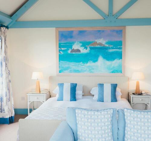 photo d'une chambre dans l'Hôtel de la mer