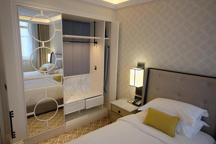photo d'une chambre dans l'Hôtel Les mouettes